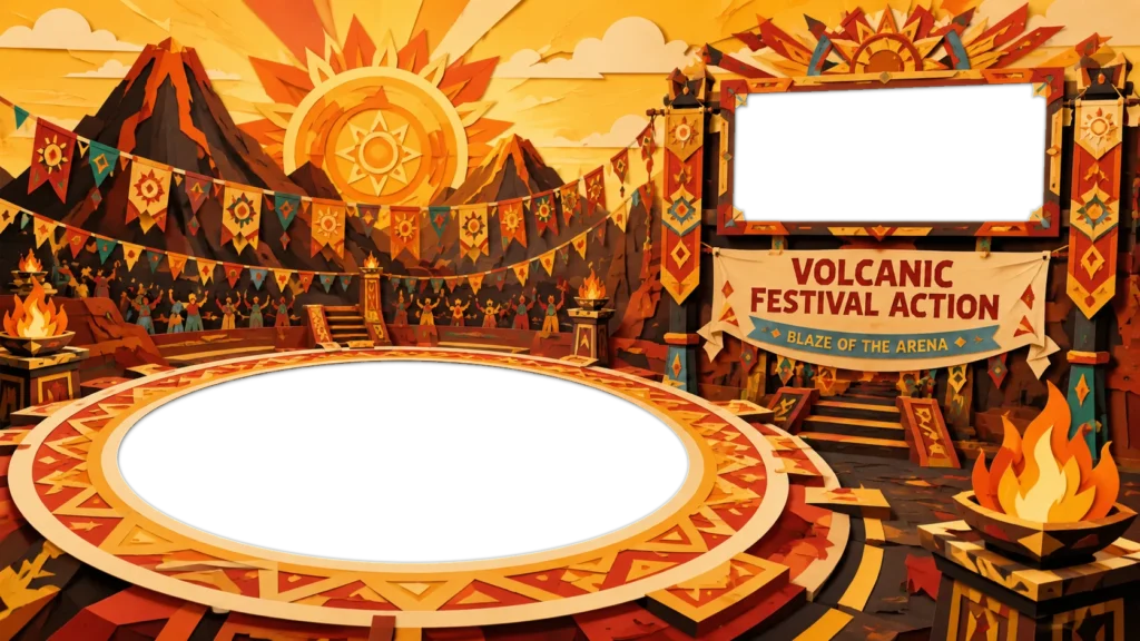 Volcanic Festival Action Frame