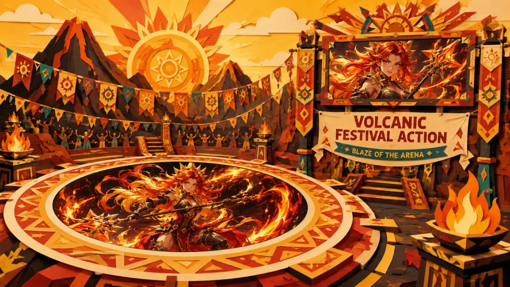 Volcanic Festival Action Frame