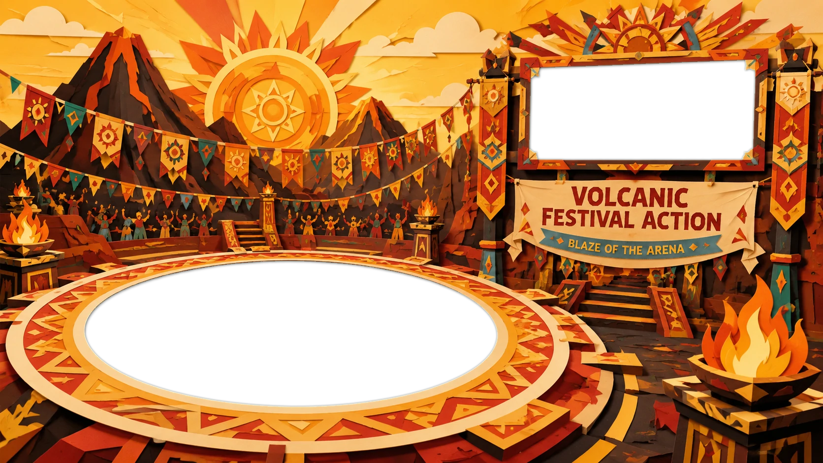 Volcanic Festival Action Frame