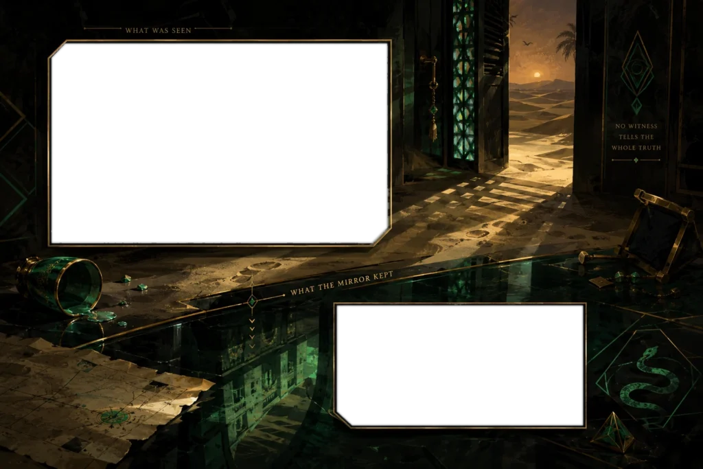 Desert Noir Mystery Frame