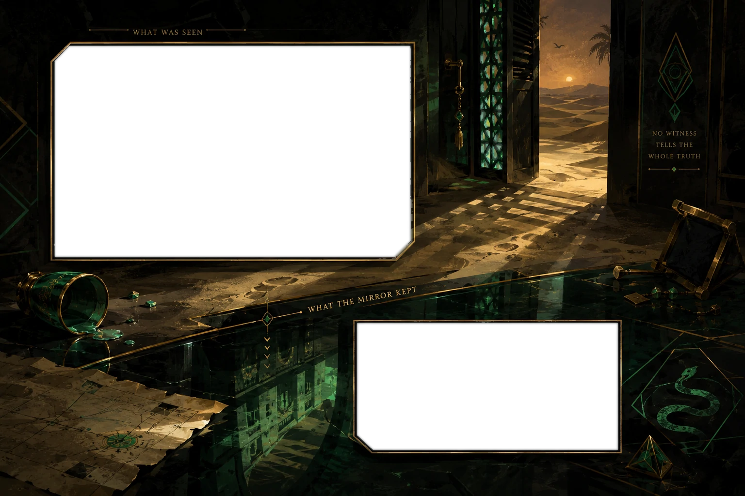 Desert Noir Mystery Frame
