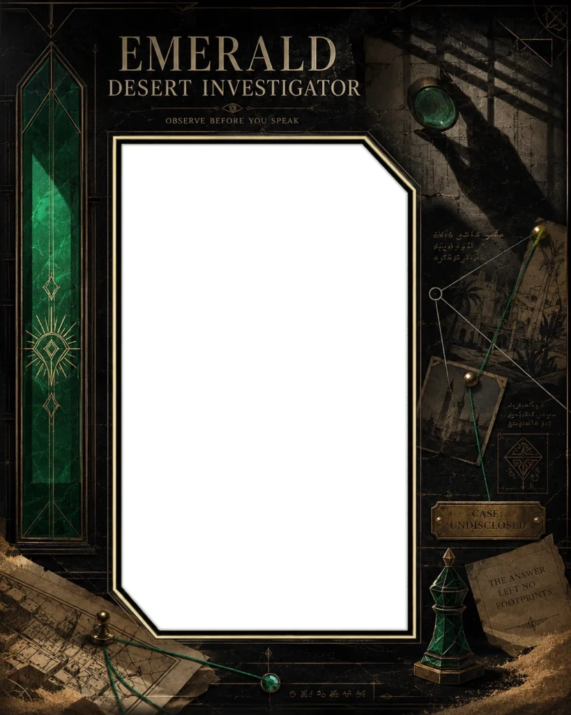 Emerald Desert Investigator Portrait(1)
