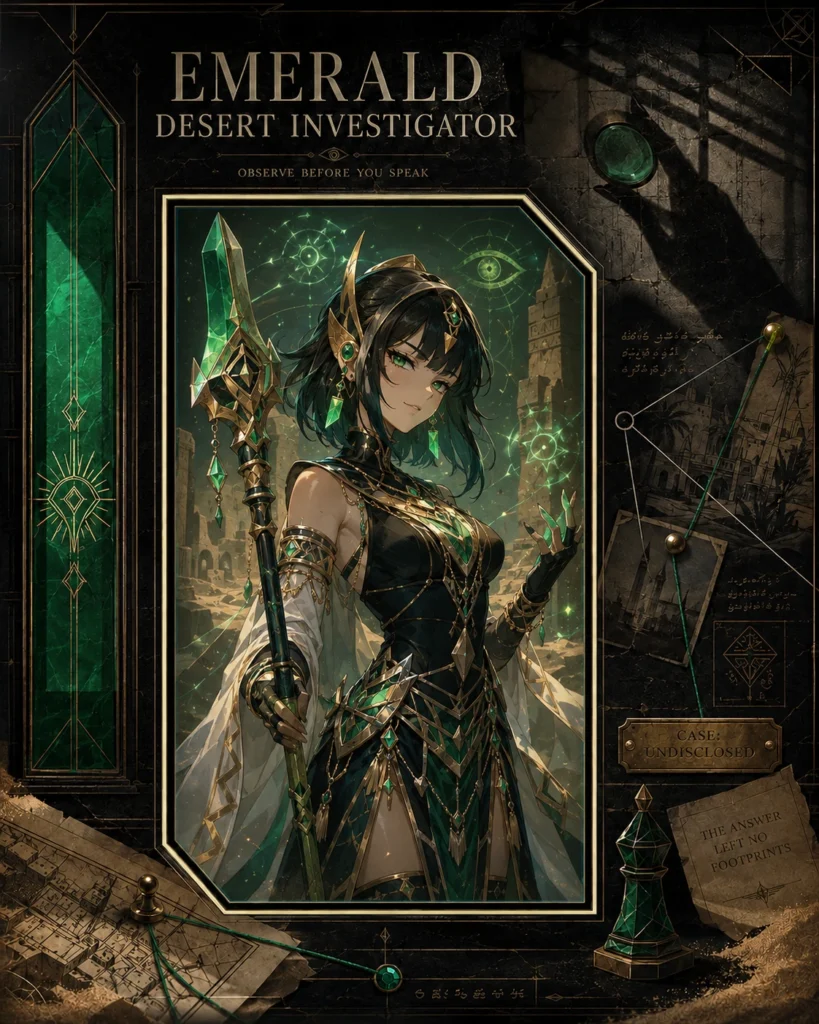 Emerald Desert Investigator Portrait(1)