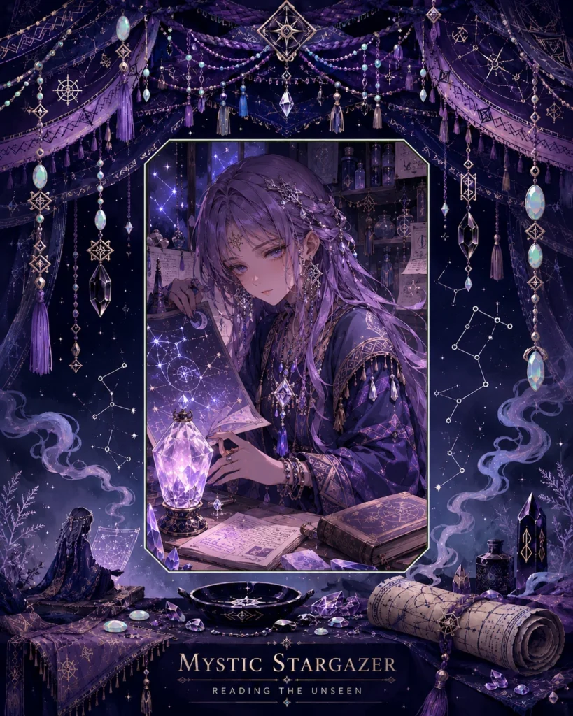 Moonlit Seraph Portrait