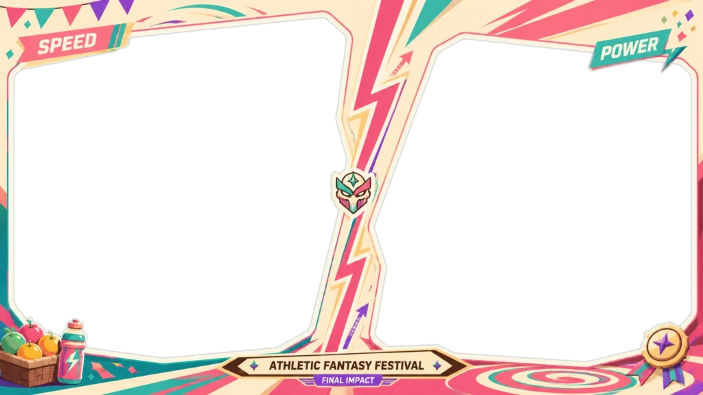 Colorful Athletic Festival Frame(2)
