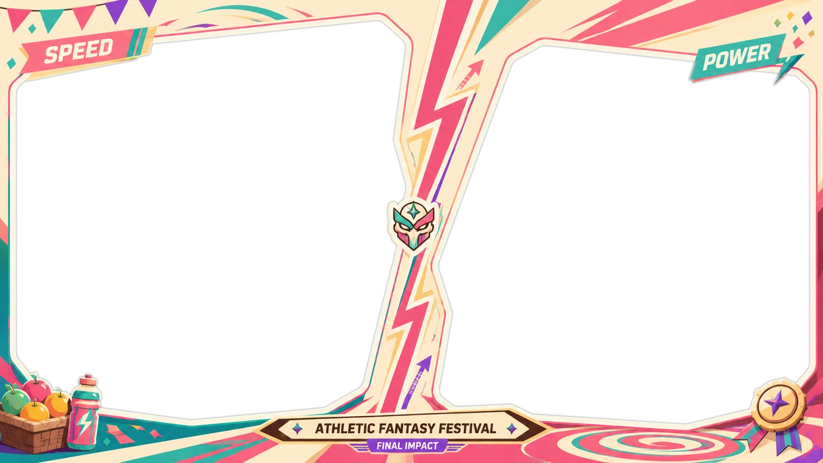 Colorful Athletic Festival Frame(2)