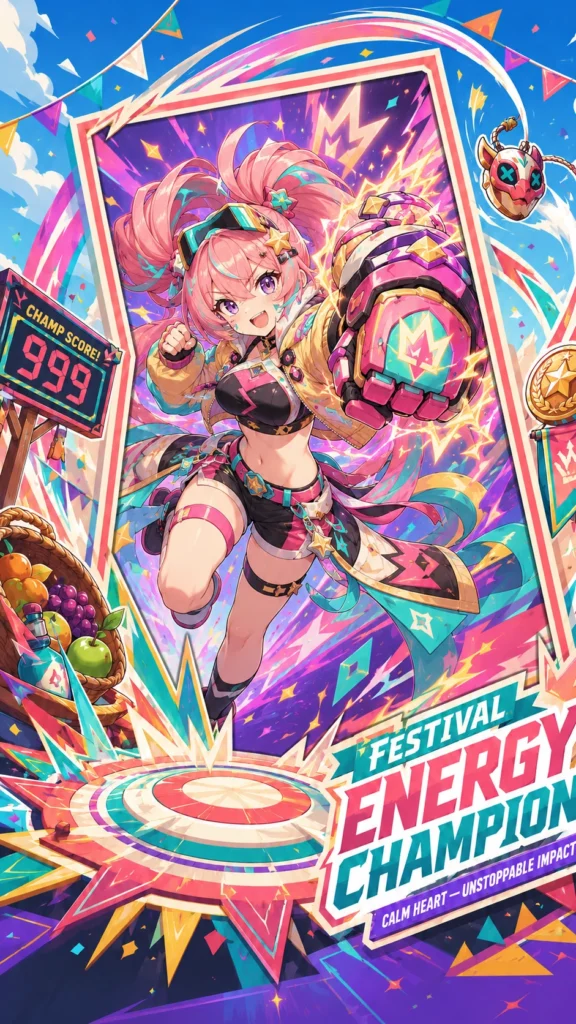 Festival Energy Champion Card