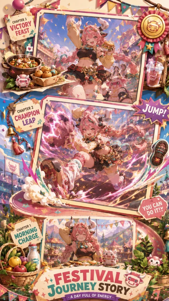 Energetic Festival Journey Story