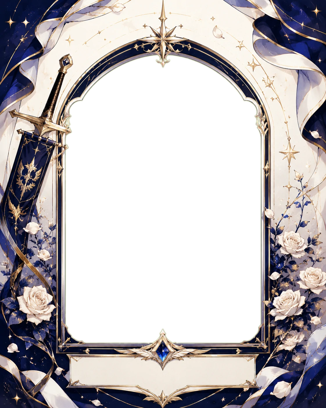 Elegant Fantasy Heroine Portrait