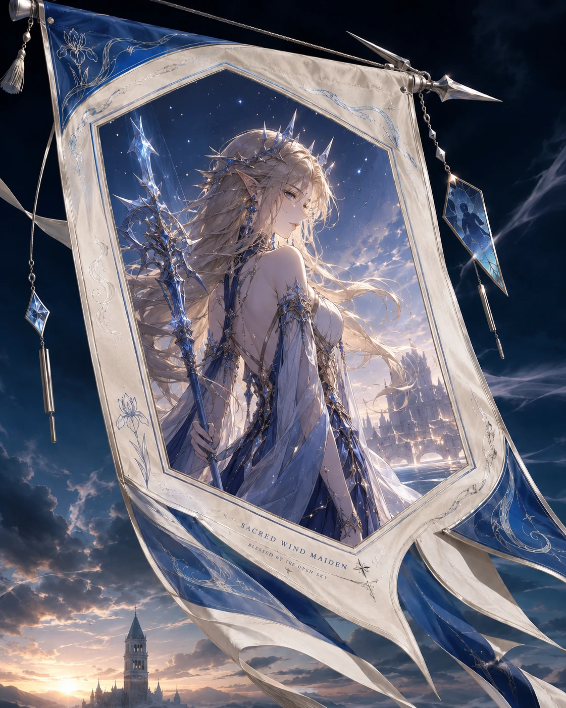 Sacred Wind Maiden Portrait
