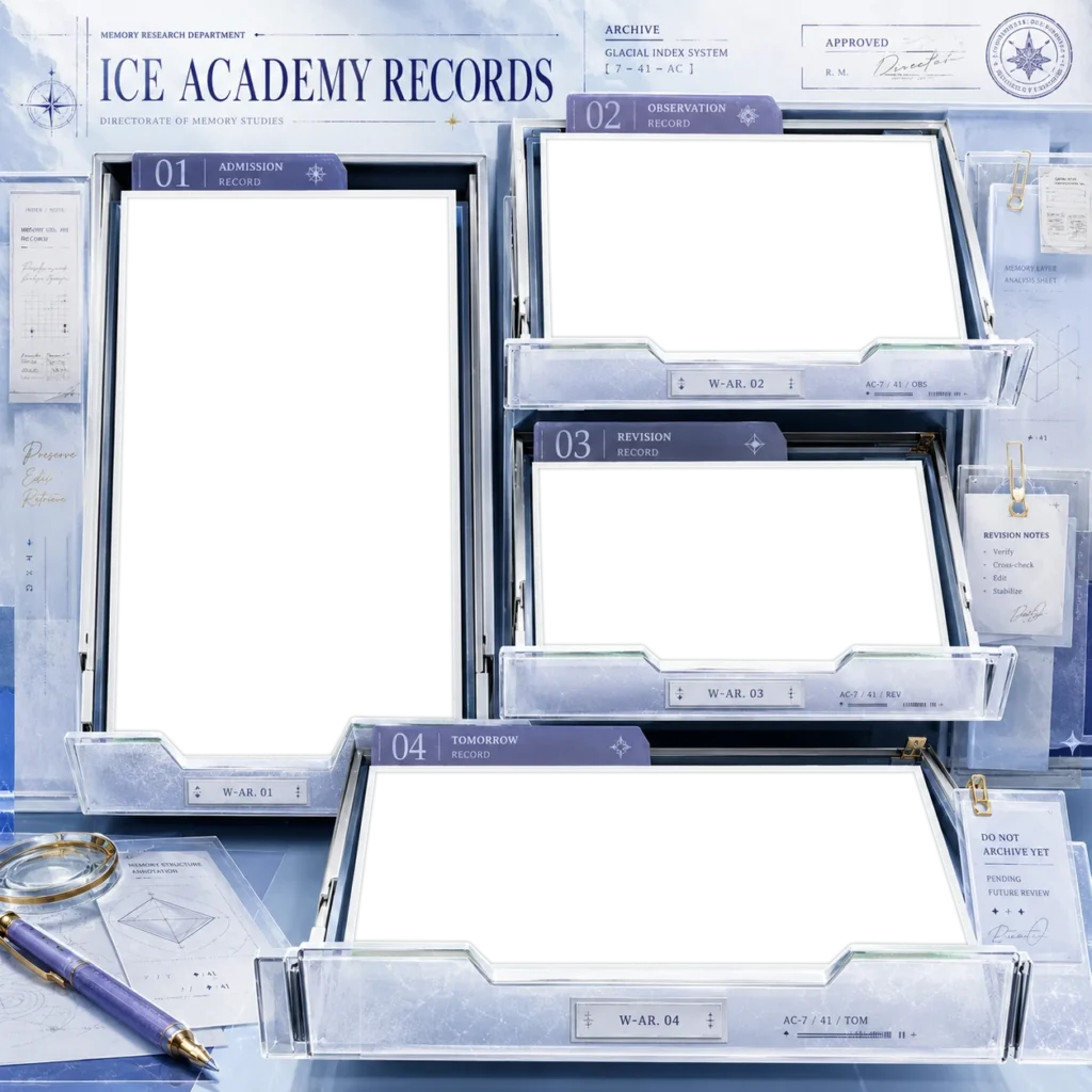 Ice Academy Record Collage