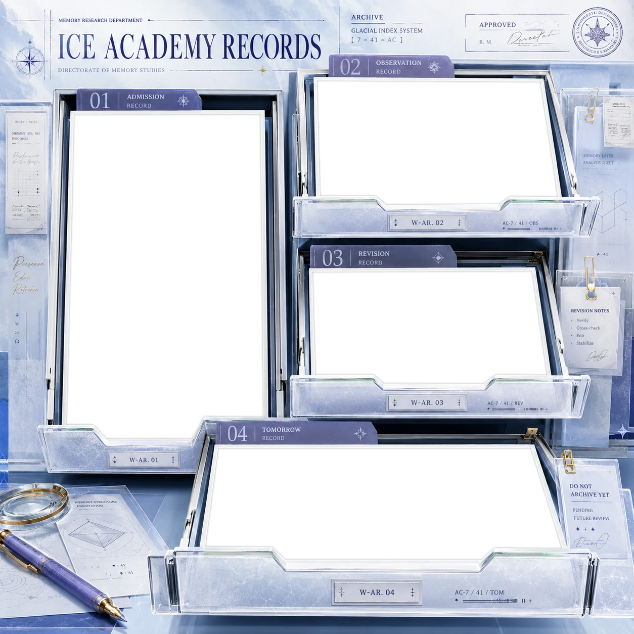 Ice Academy Record Collage