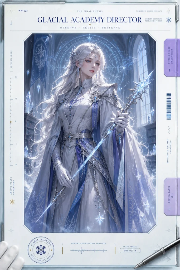 Glacial Academy Director Card