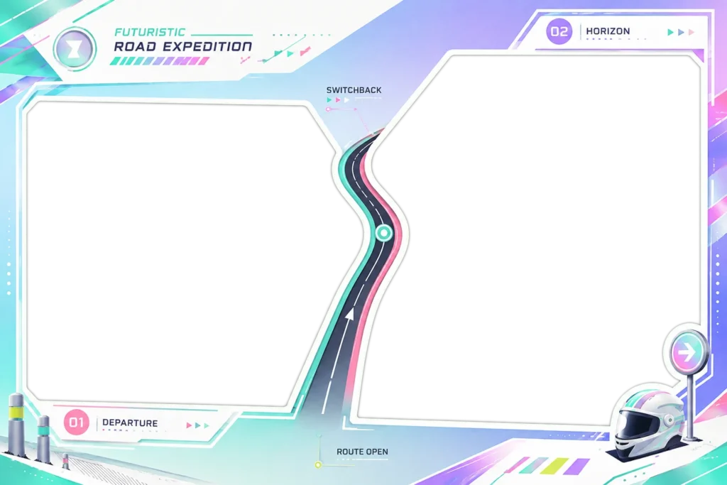 Futuristic Road Expedition Frame