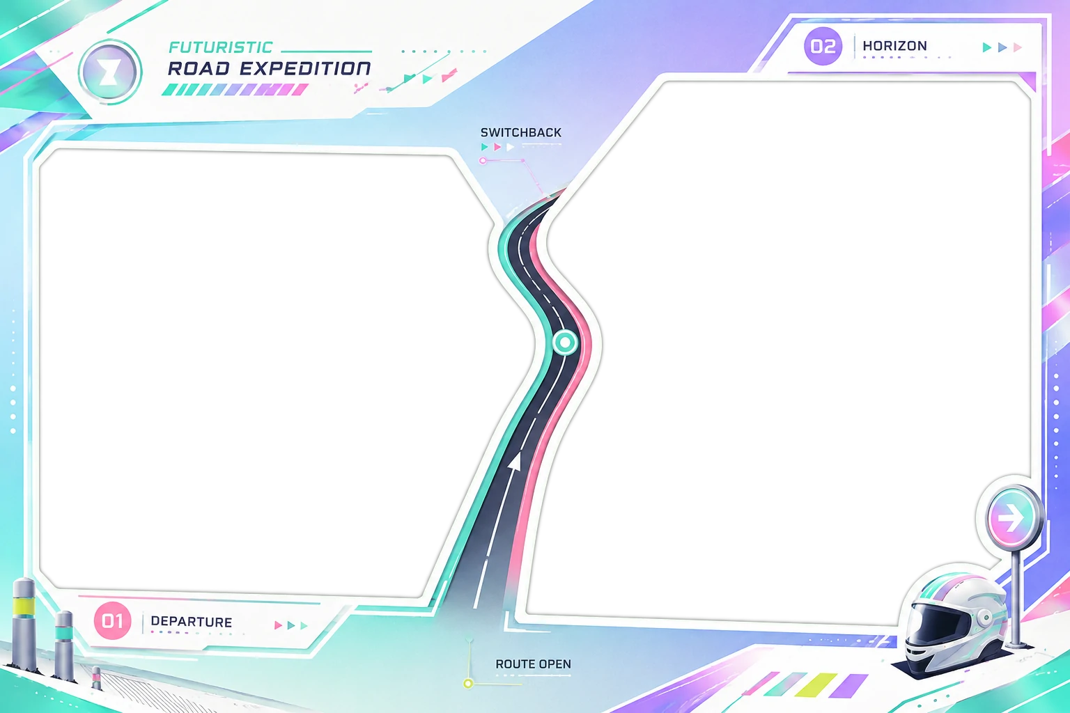 Futuristic Road Expedition Frame