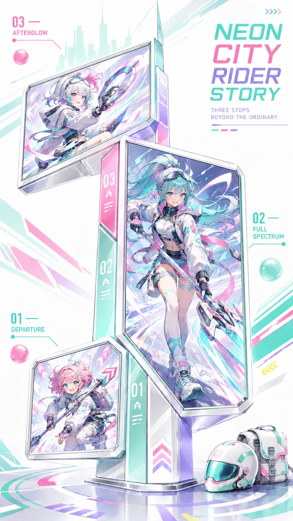 Neon City Rider Story