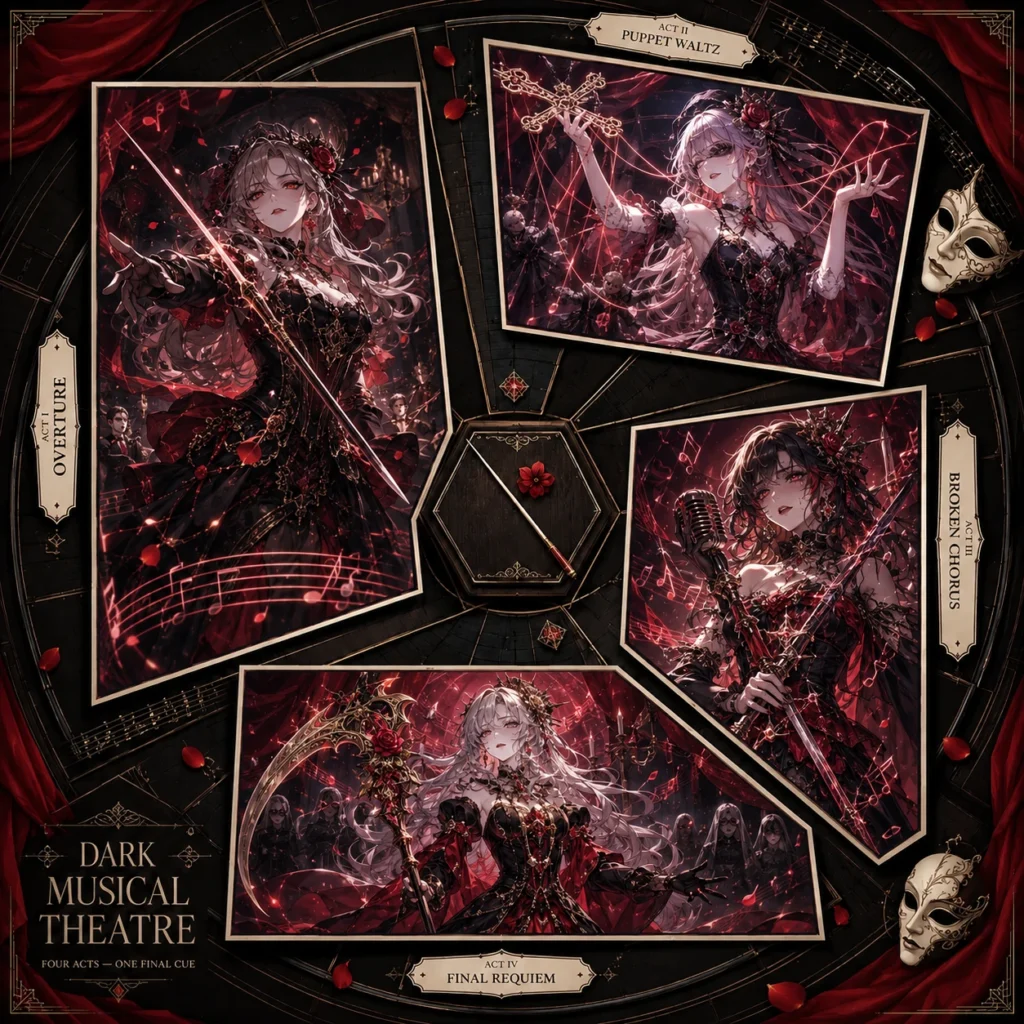 Dark Musical Theatre Collage
