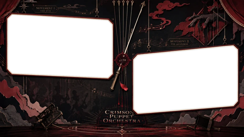 Crimson Puppet Orchestra Stage