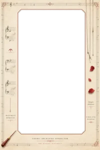Gothic Orchestra Conductor Card(2)