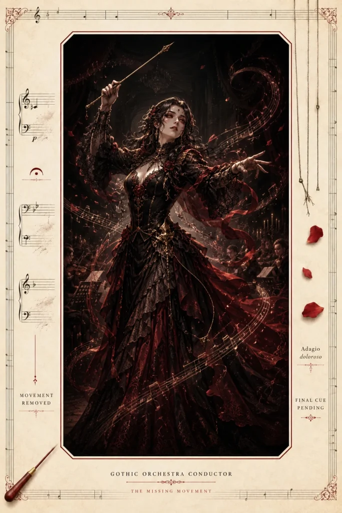 Gothic Orchestra Conductor Card(2)