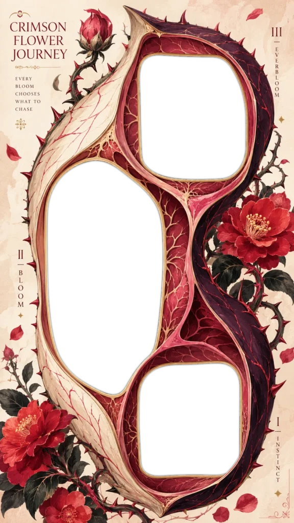 Crimson Flower Journey Story