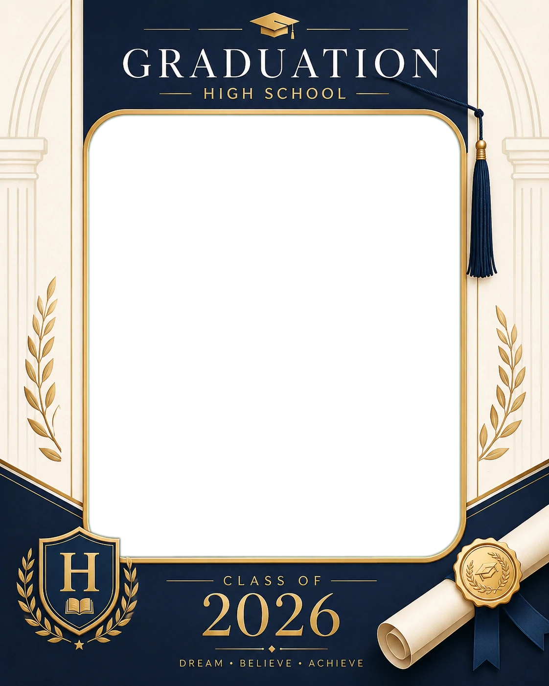 High School Graduation Portrait