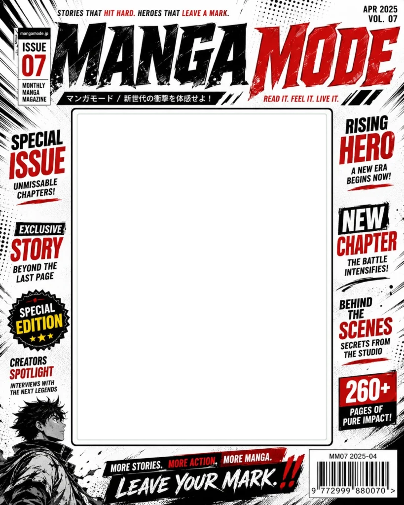Dramatic Manga Magazine Cover