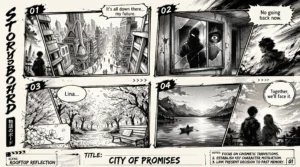 Cinematic Manga Storyboard