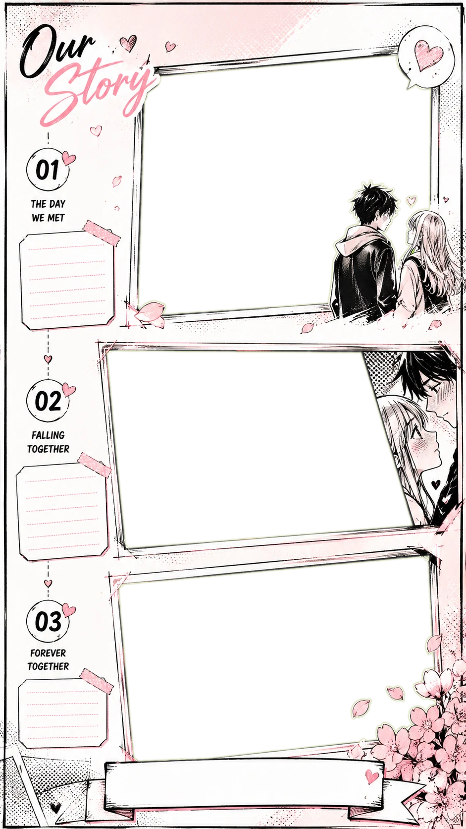 Romantic Manga Story Timeline