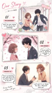 Romantic Manga Story Timeline(2)