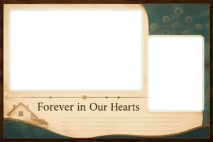Family Tribute Memory Frame