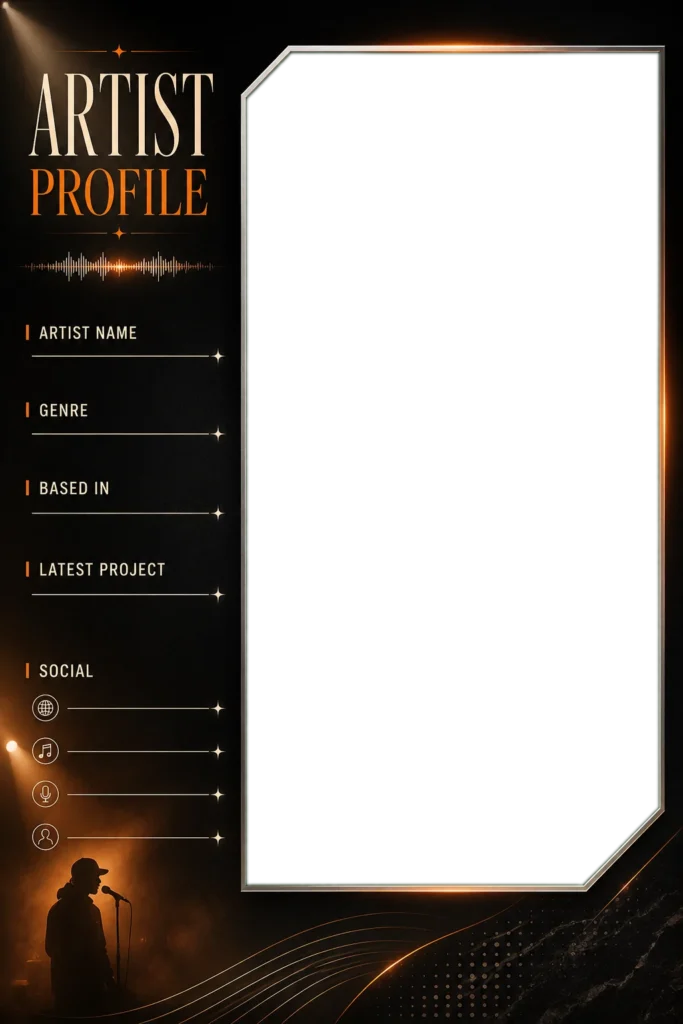 Modern Artist Profile Card