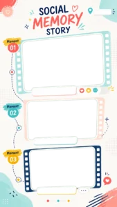 Social Media Memory Story