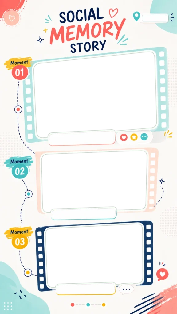 Social Media Memory Story