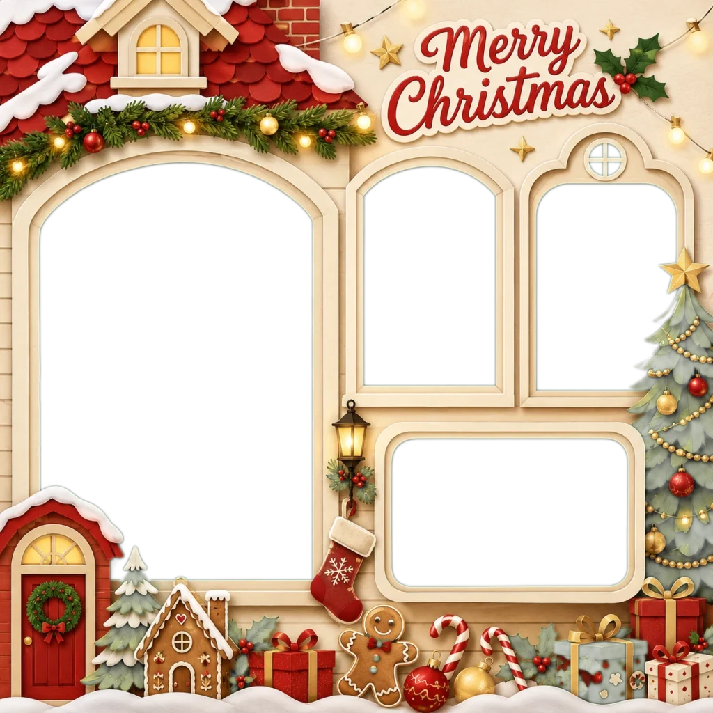 Christmas Family Collage