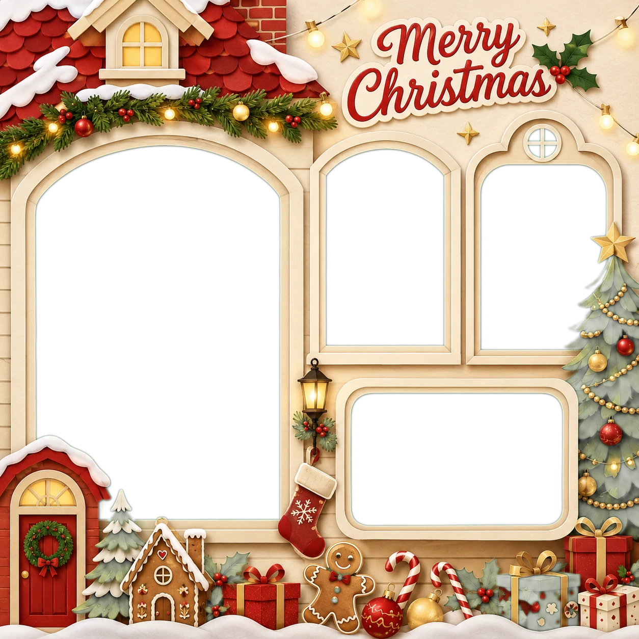 Christmas Family Collage