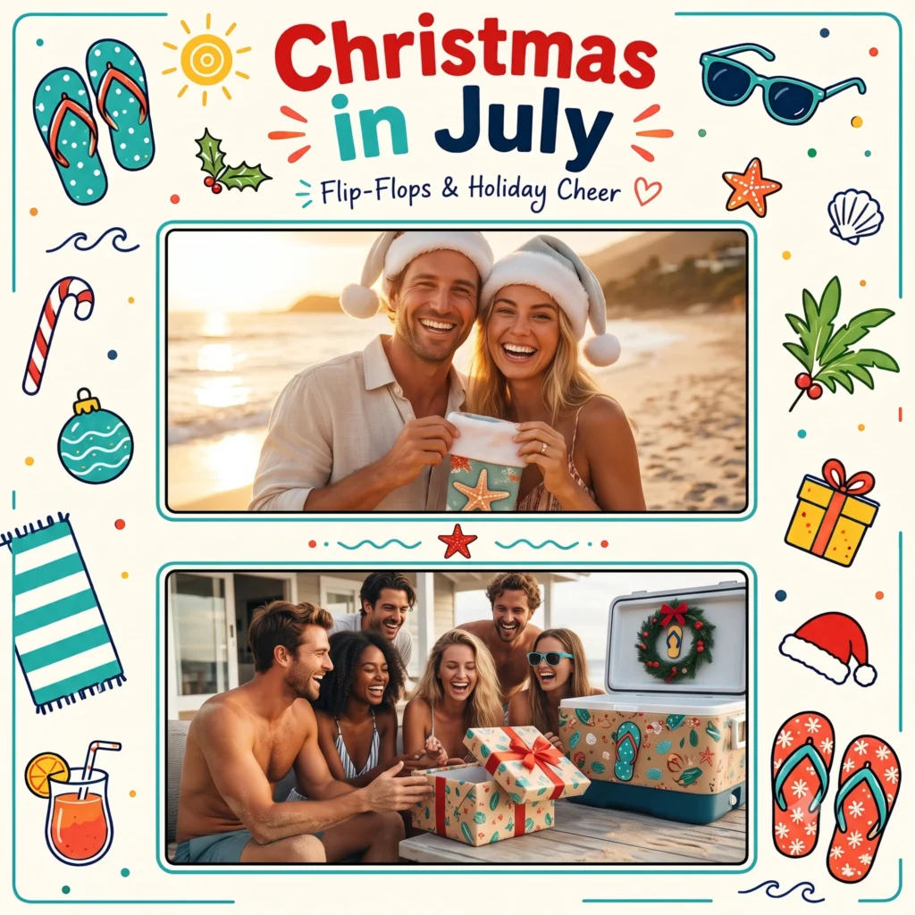 Flip-Flop Noel Pattern Frame