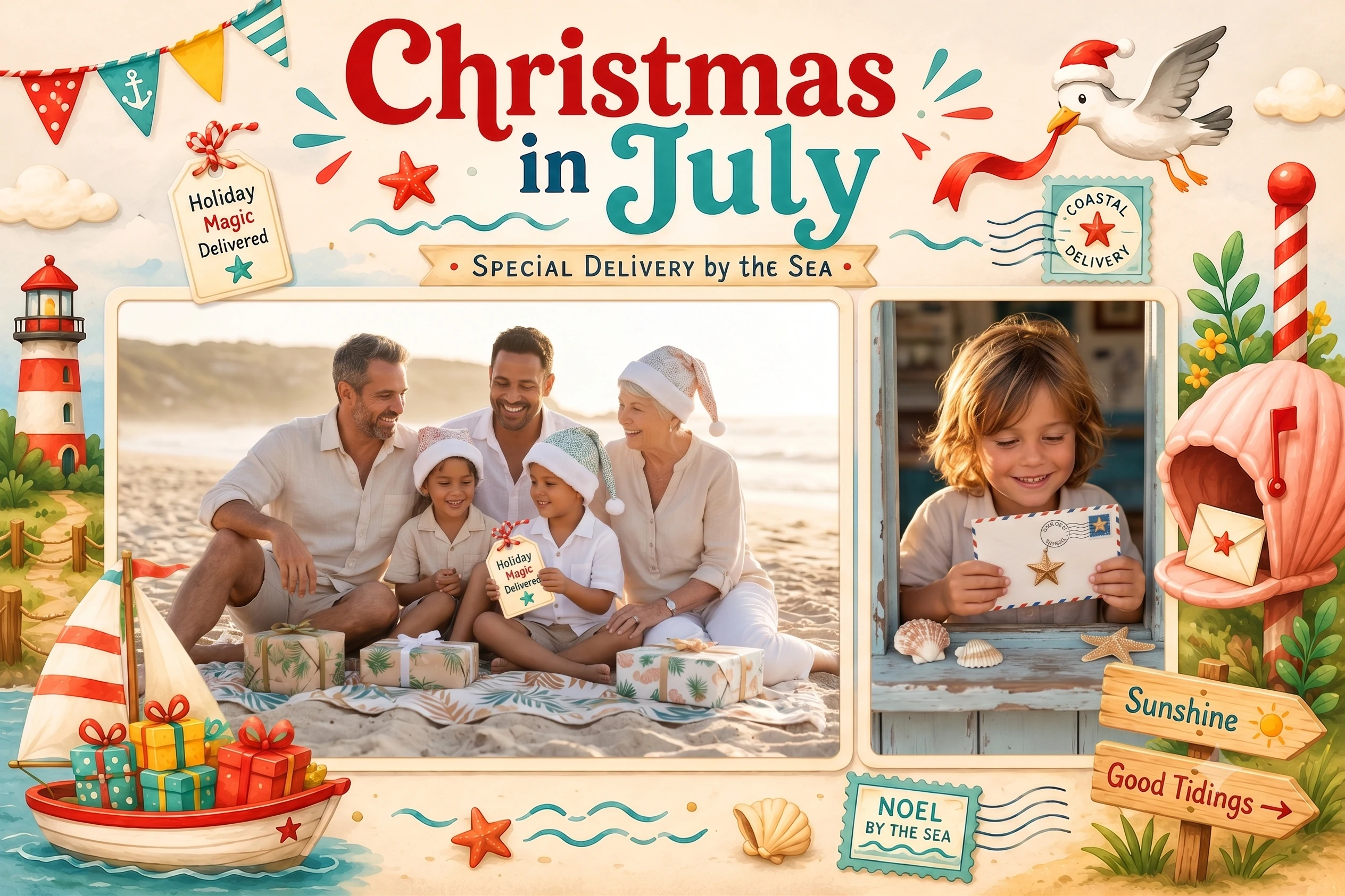 Seaside Gift Delivery Tale