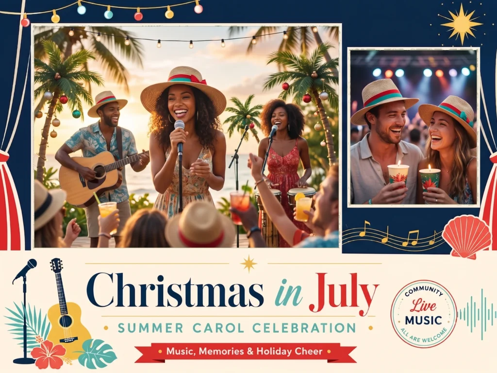 Summer Carol Stage Card