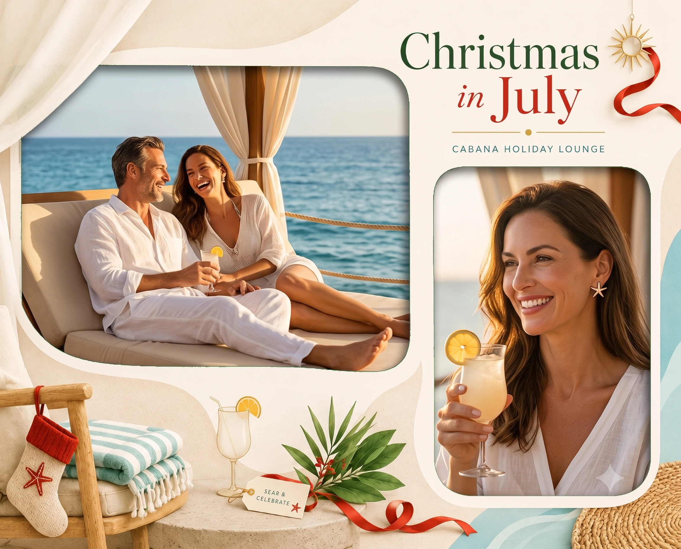 Cabana Stocking Summer Lounge