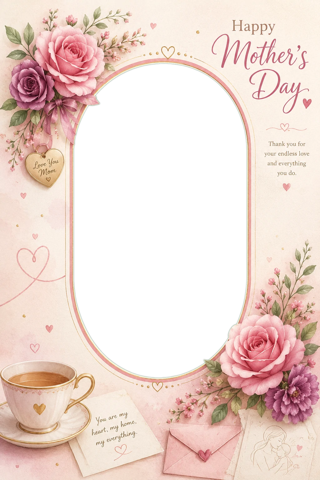 Floral Mother’s Day Card