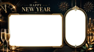 Golden New Year Celebration