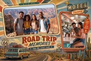 Retro Road Trip Memories