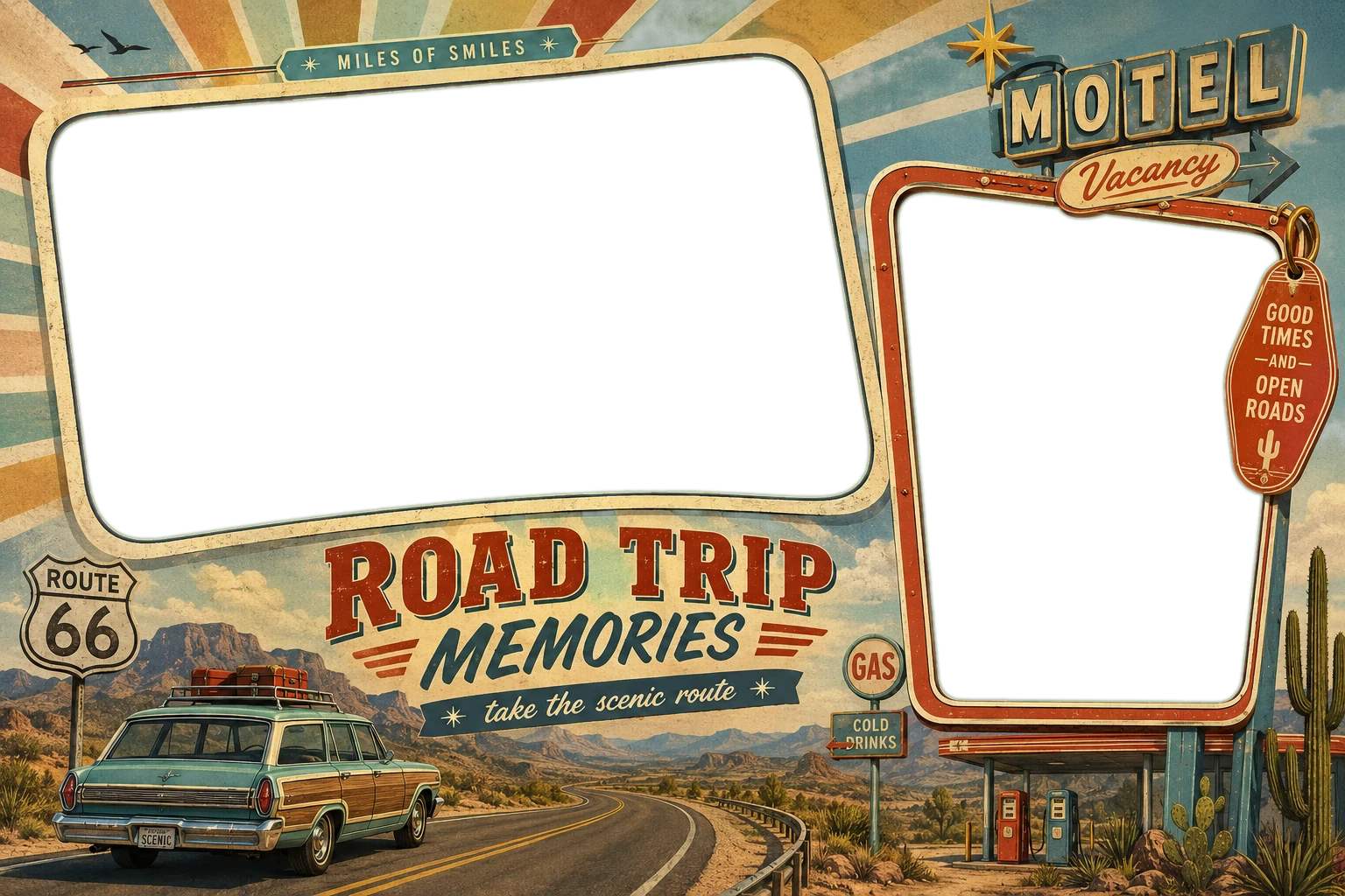 Retro Road Trip Memories