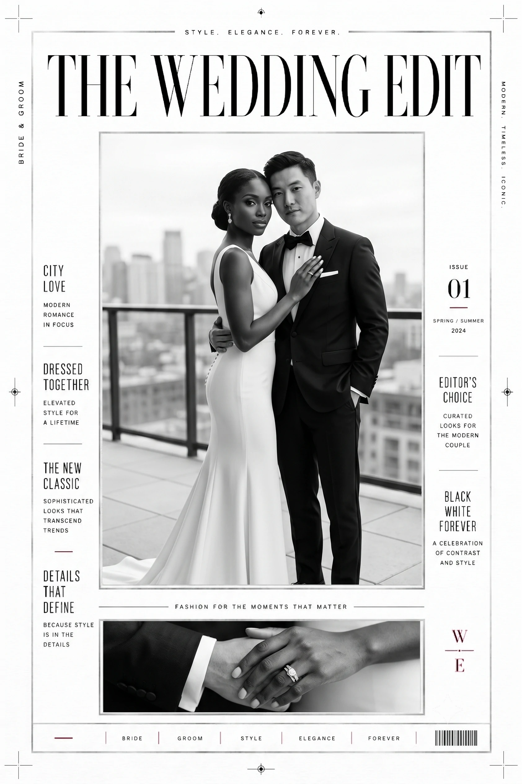 Black Tie Couple Cover