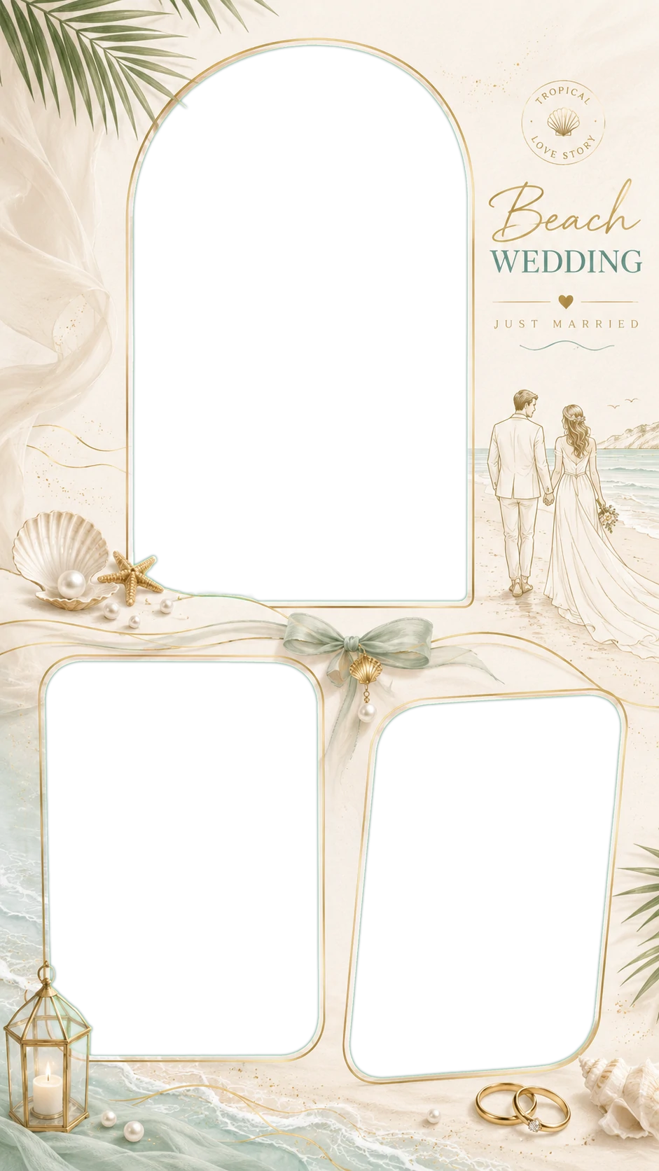 Tropical Beach Wedding Story
