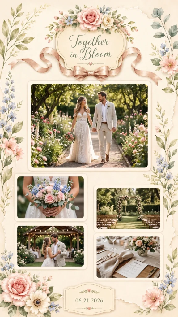 Garden Ribbon Cascade