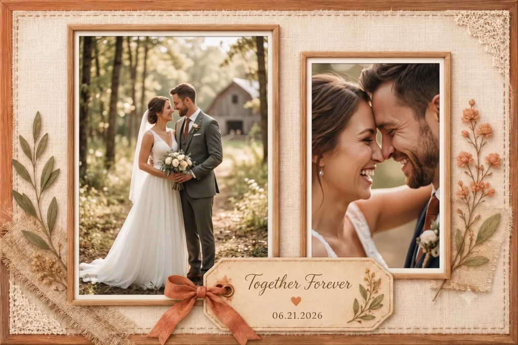 Rustic Linen Portrait(1) Board