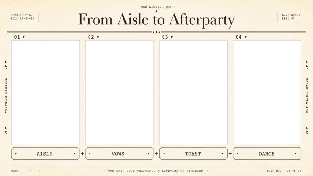 Aisle to Afterparty Reel