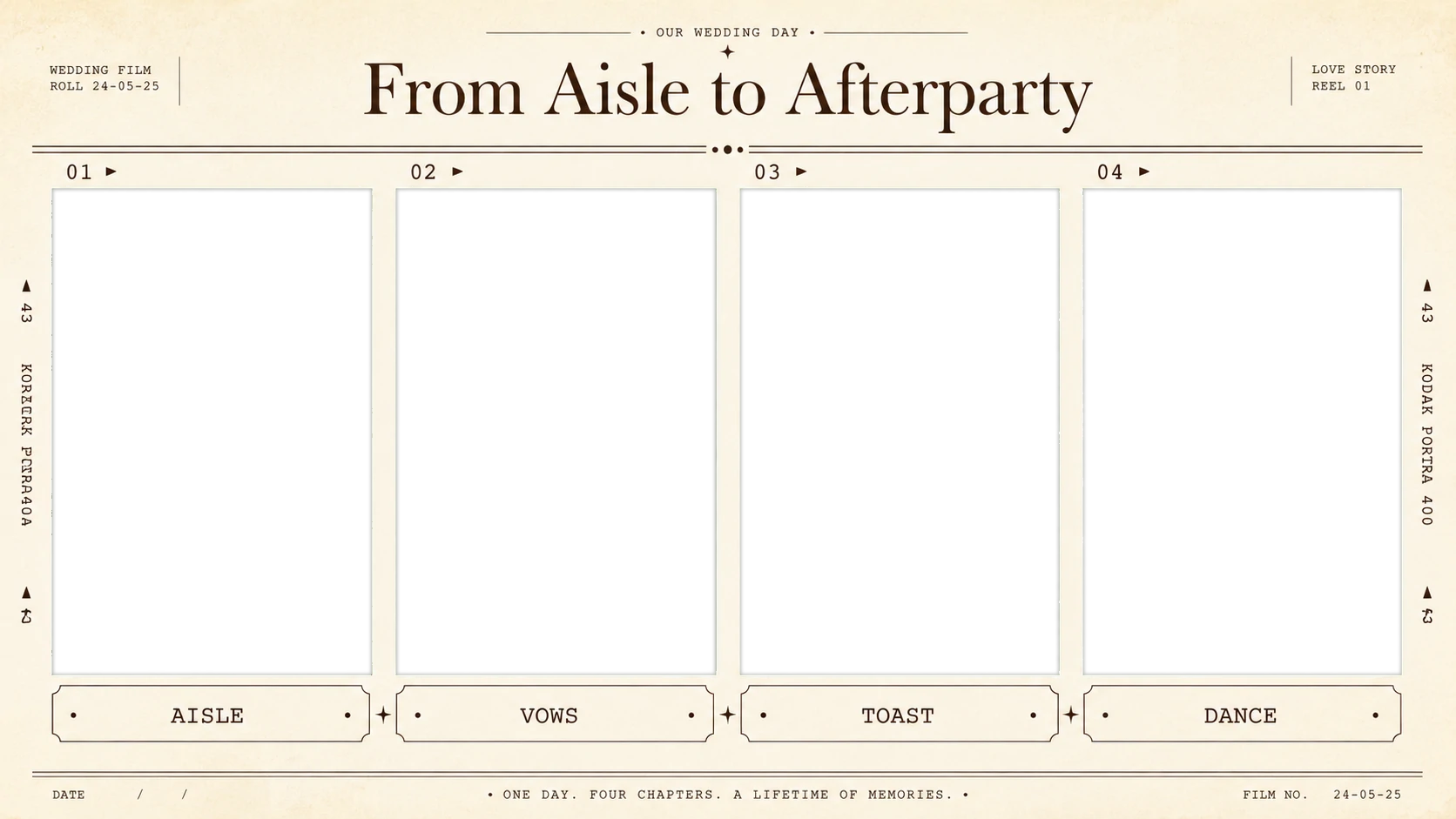 Aisle to Afterparty Reel